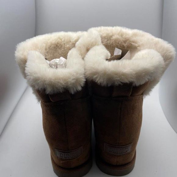 CUSHIONAIRE Women's Cozy hidden wedge 7.5 M Chestnut Color - Picture 4 of 5